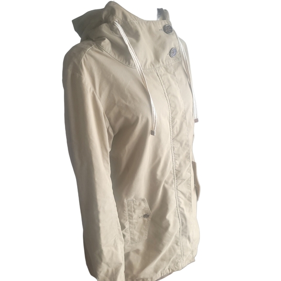 Twik Womens Tan Utility Hooded Jacket Sz.XL - Picture 3 of 7